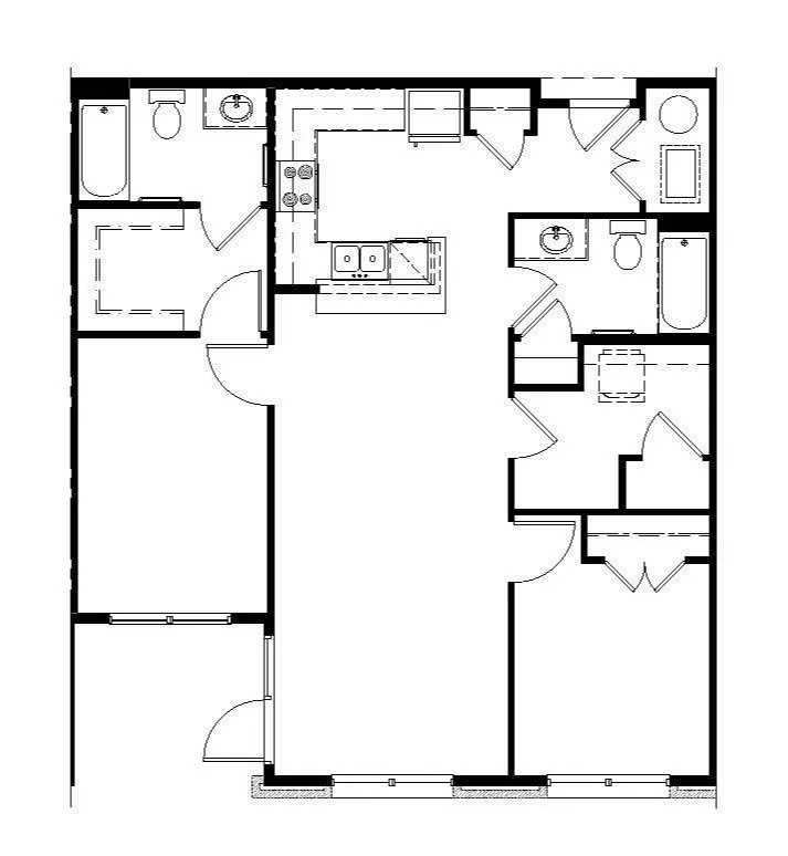 2B floor plan