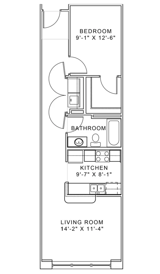 Loft floor plan
