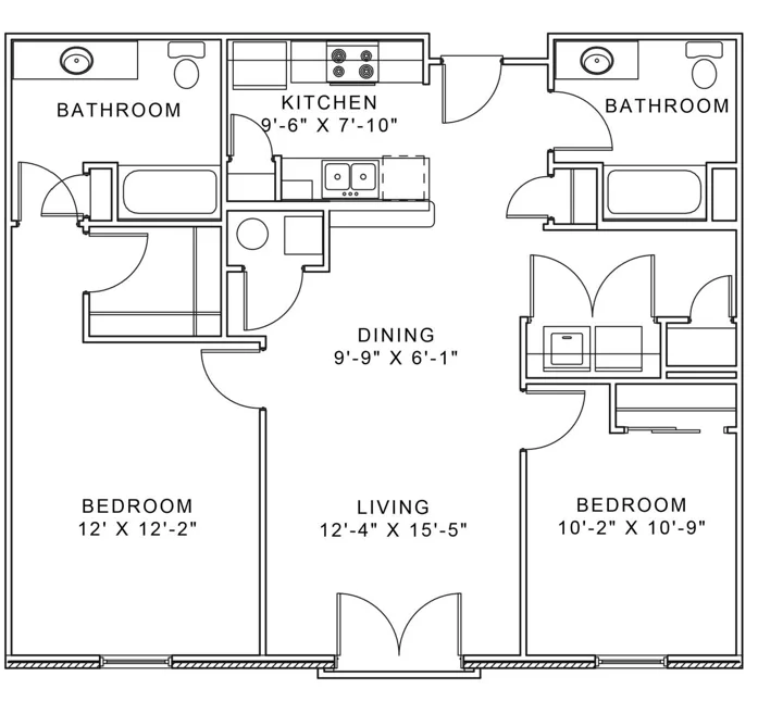 Port floor plan