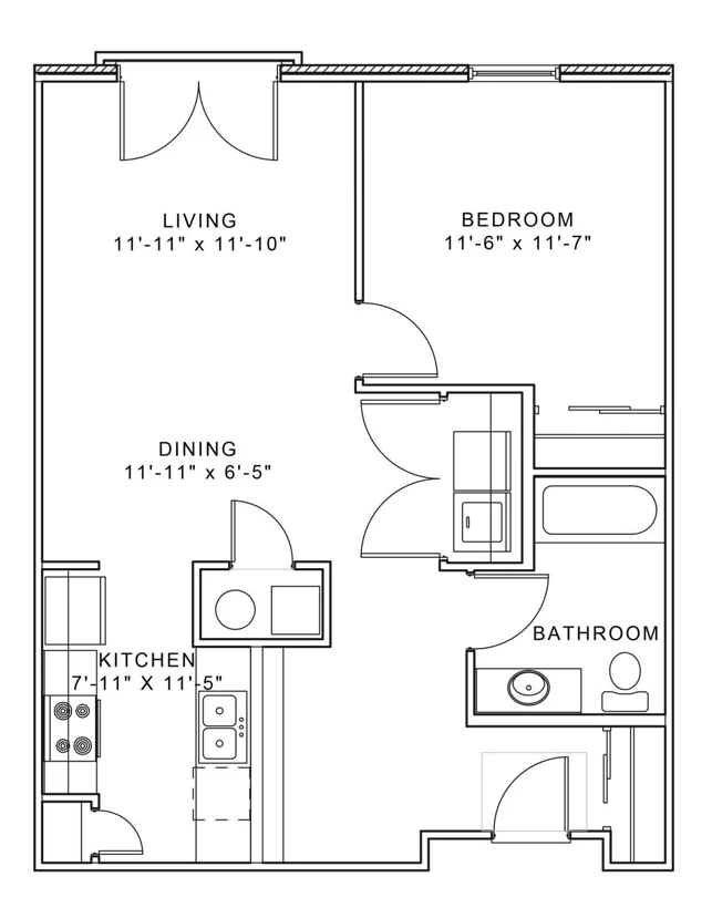 Depot floor plan