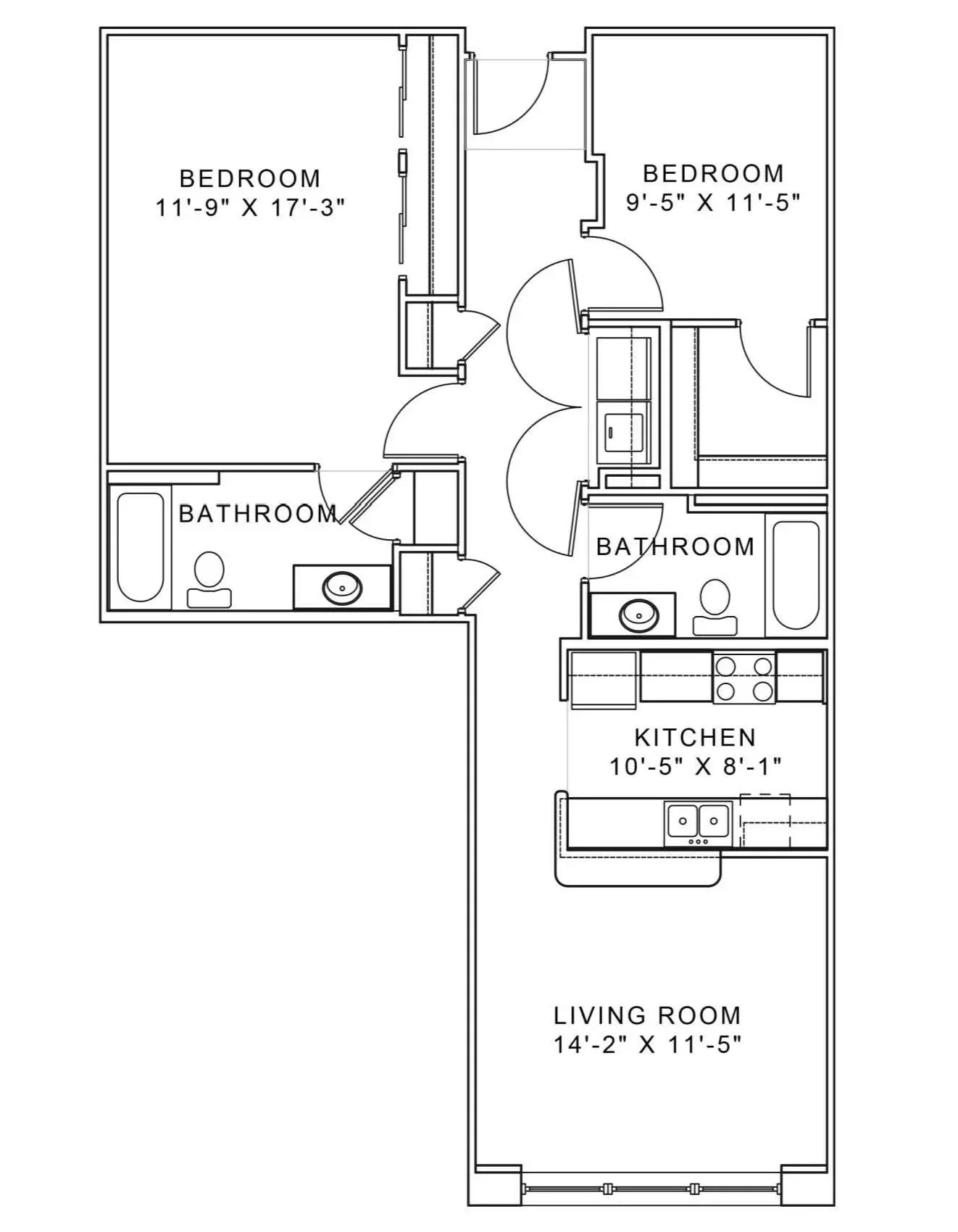 Warehouse floor plan