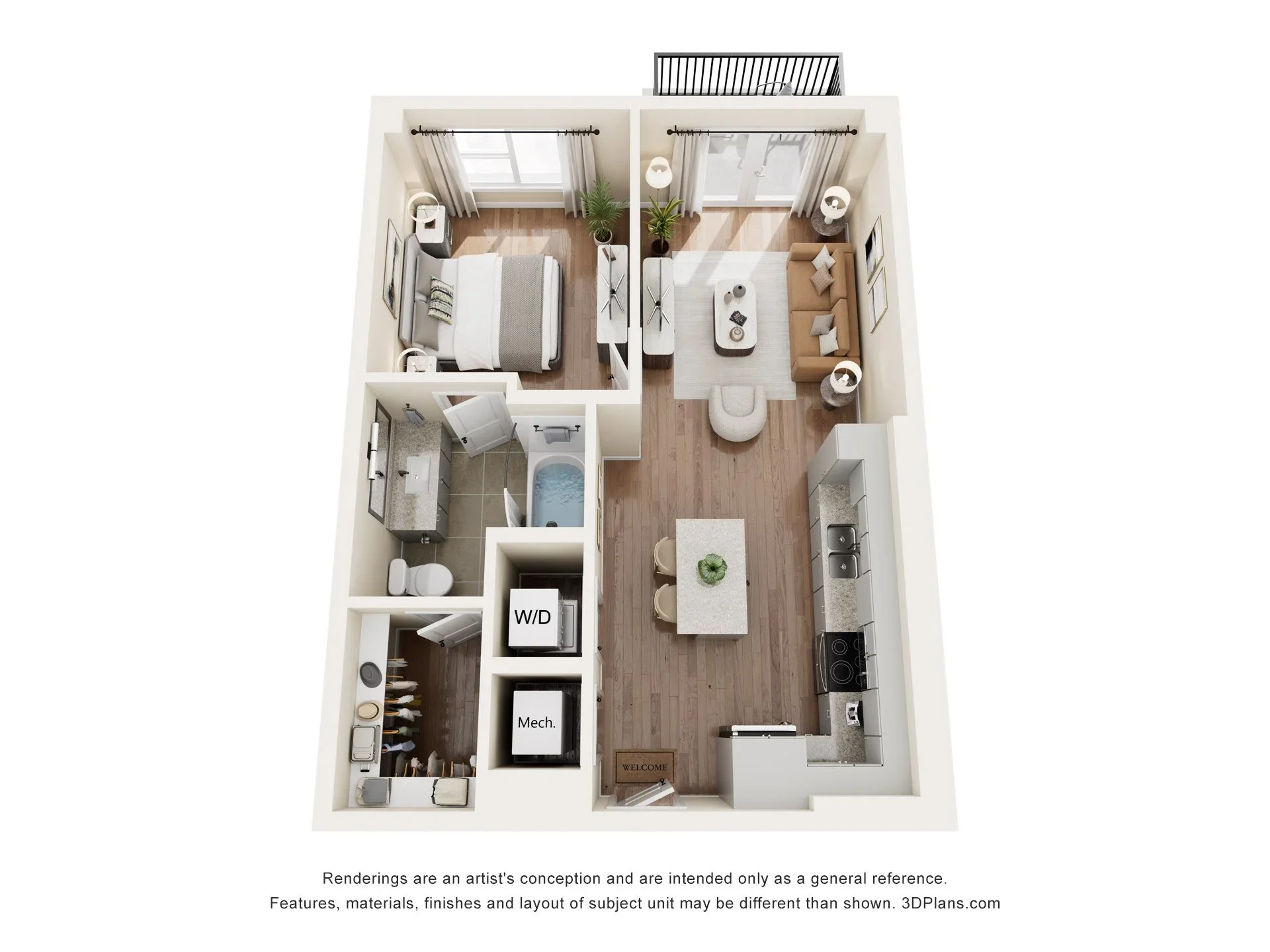 A4 floor plan