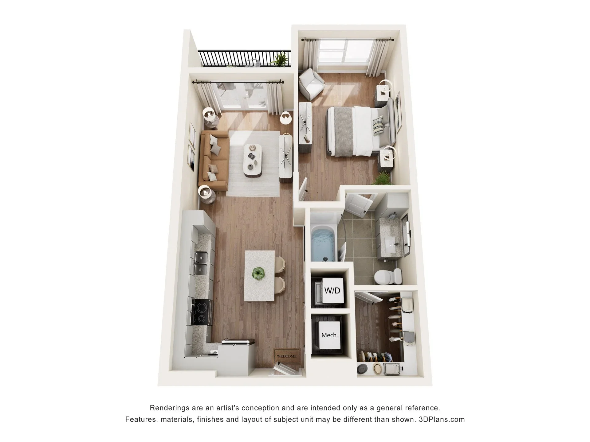 A6 floor plan