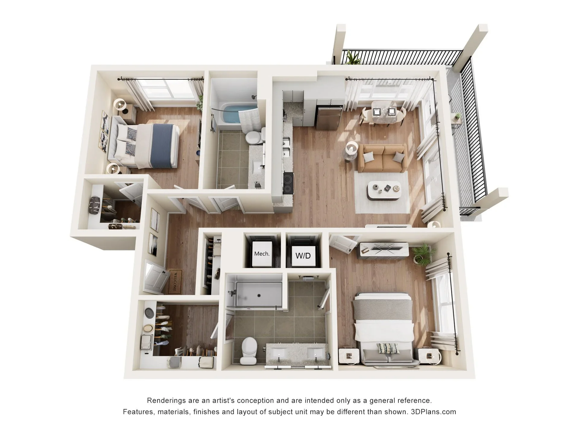 B4 floor plan
