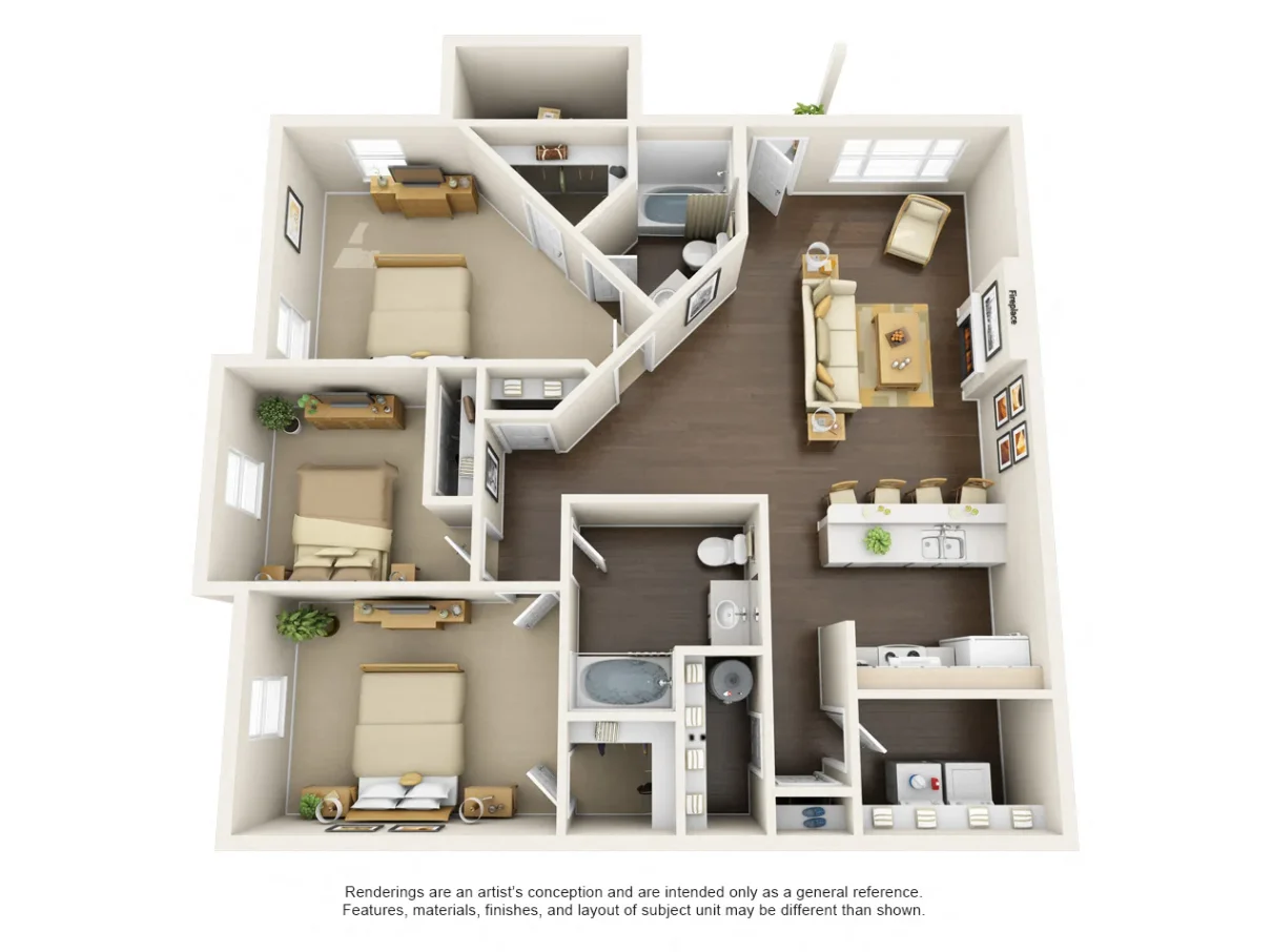 Fredericksburg floor plan