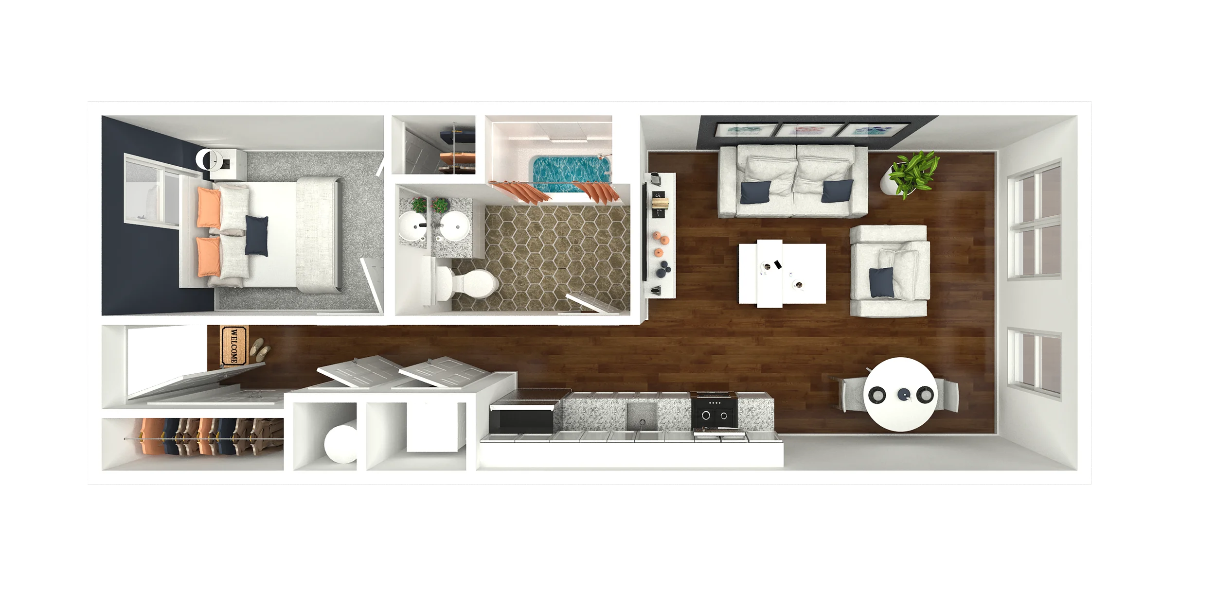 Garfield floor plan