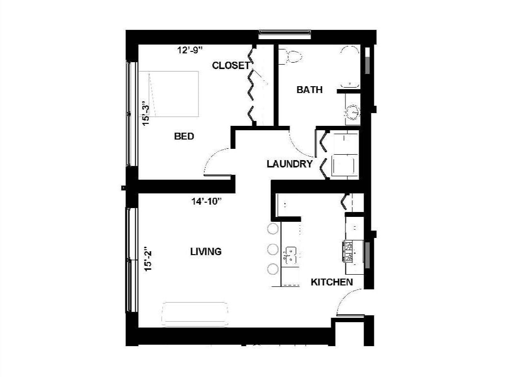 1A floor plan