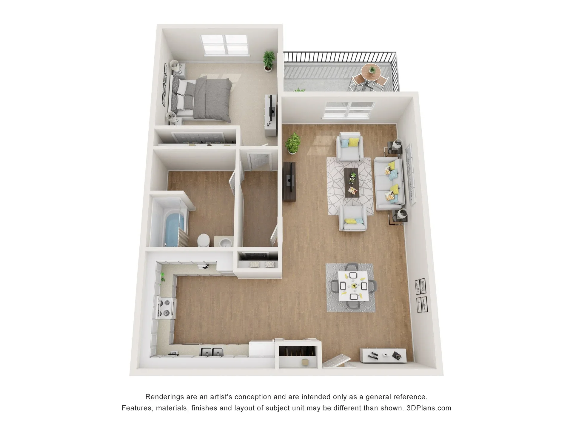 A2 floor plan