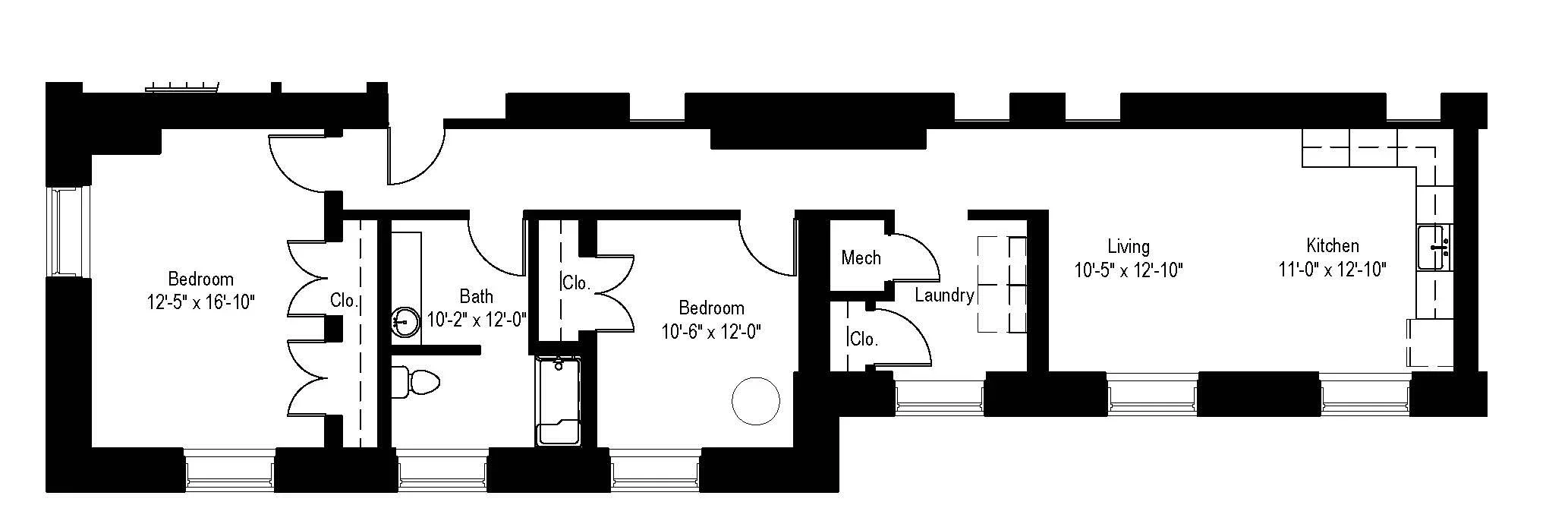 The Bertha floor plan