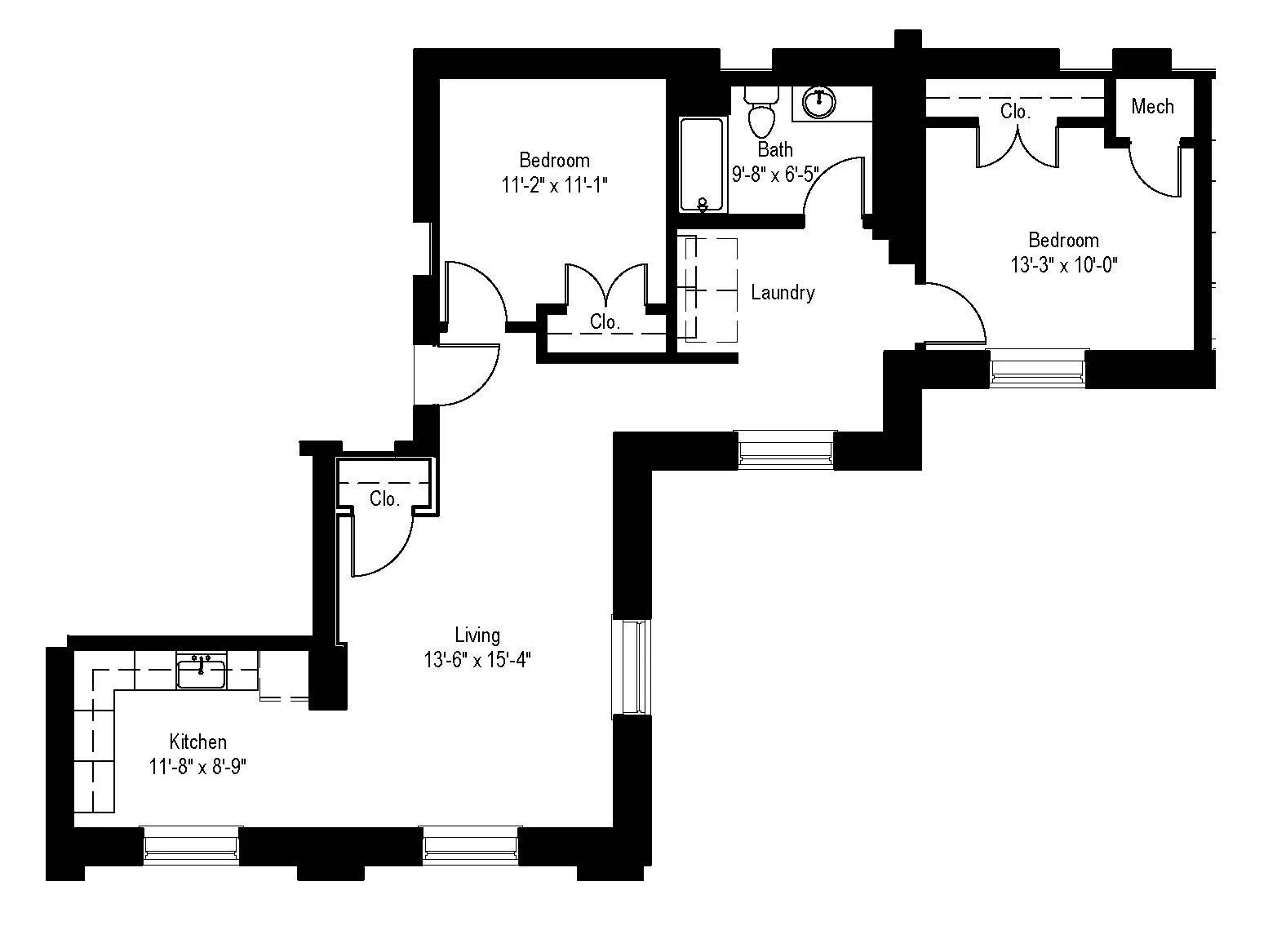 The Christin floor plan