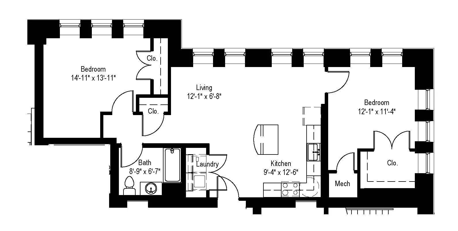The Gertrude floor plan