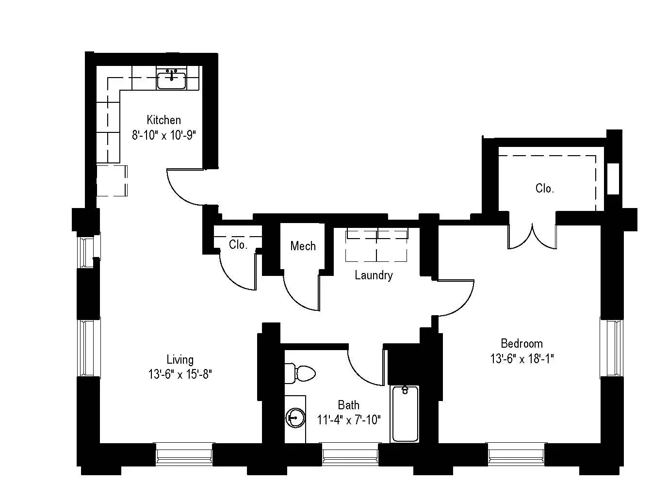 The Lavinia floor plan
