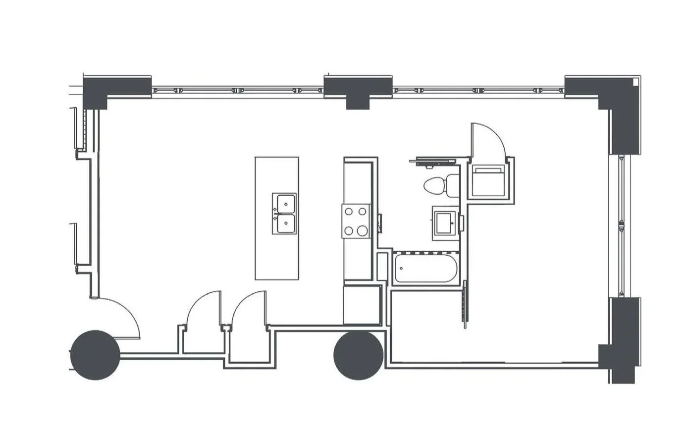 The Modern floor plan