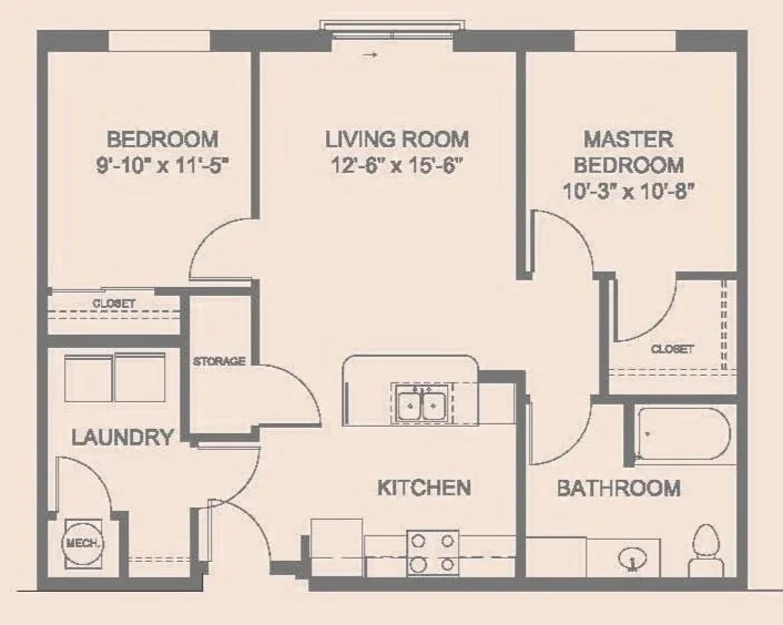 The Goldenray floor plan