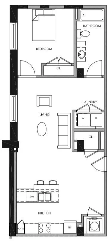 1F floor plan