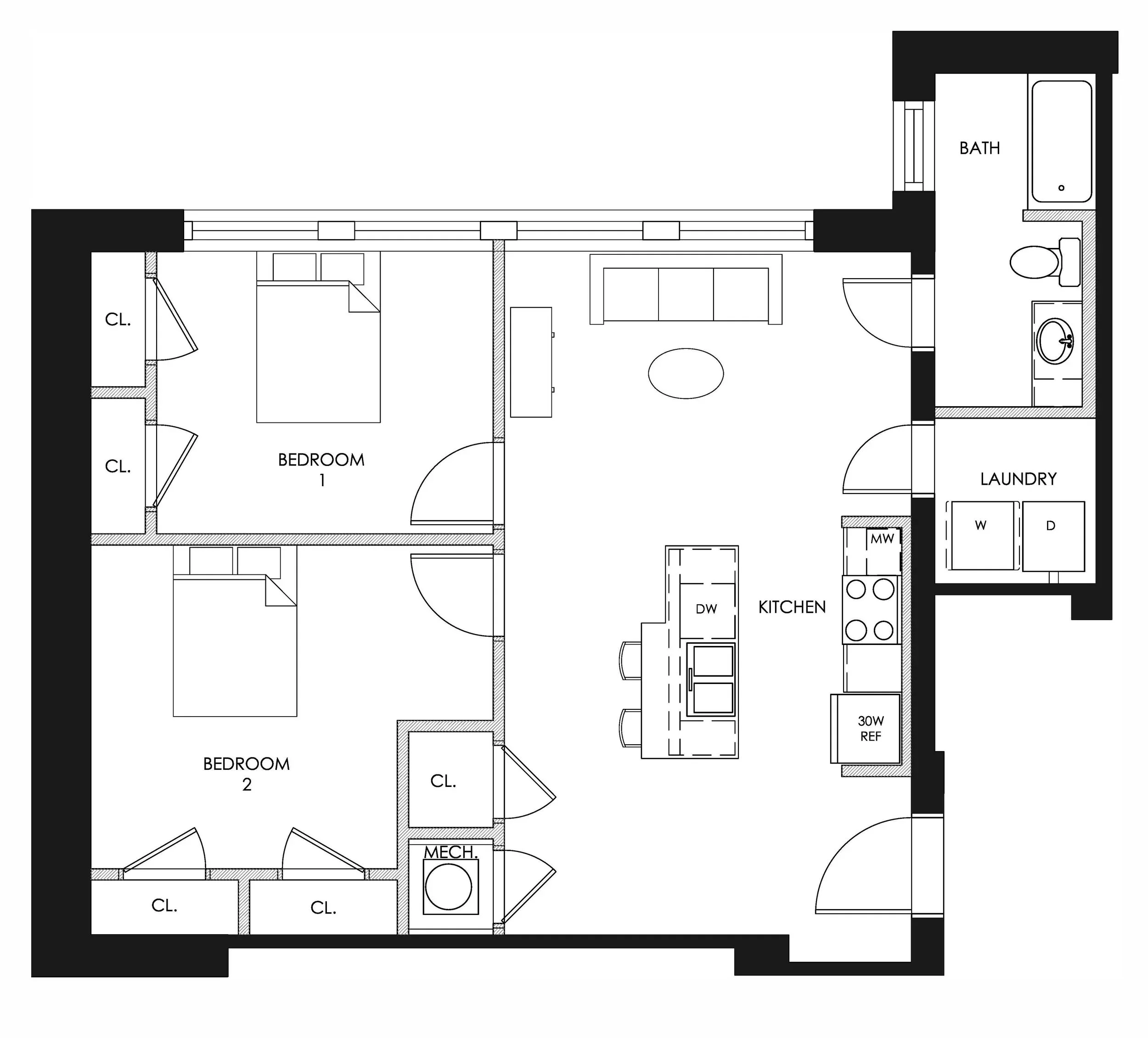 2J floor plan