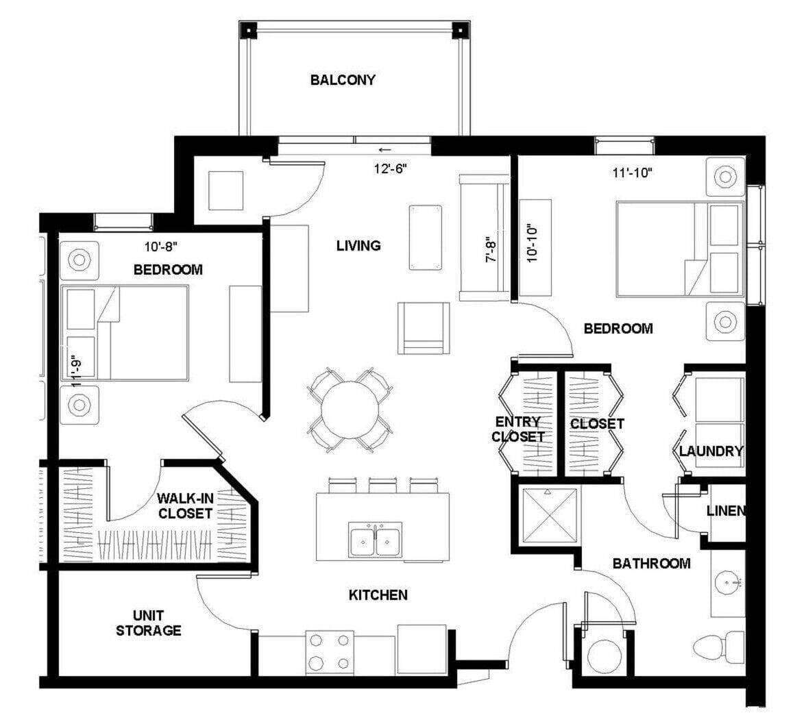 2D floor plan